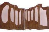 Biombo, realizado por Antoni Gaud&iacute;, para formar parte del mobiliario de la Casa Mil&aacute; de Barcelona, Espa&ntilde;a