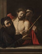 ‘Ecce Homo’ (ya restaurado) de Caravaggio. Imagen cortes&iacute;a de colecci&oacute;n privada..