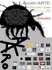 Cartel de la acci&oacute;n art&iacute;stica Item #1: Arte Contra-Puesto