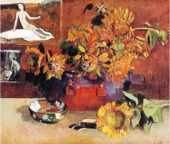 La obra del pintor franc&eacute;s Paul Gauguin (1848-1903) titulado Naturaleza muerta con La Esperanza