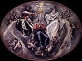 'La Coronaci&oacute;n de la Virgen' (1603-1605), 76,3x57 cm. de El Greco