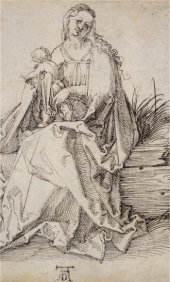 La obra `La Virgen y el Ni&ntilde;o' atribuida a Albrecht D&uuml;rer