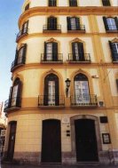 Exterior de la casa natal de Pablo Picasso