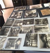 Parte de las fotograf&iacute;as afectadas por las inundaciones. Foto Sinafo-INAH