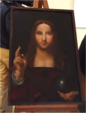 Obra "Salvador Mundi" recuperada por la polic&iacute;a napolitana