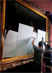 El cuadro 'Iv&aacute;n el Terrible y su hijo', del pintor Ili&aacute; Repin da&ntilde;ada