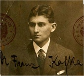El escritor jud&iacute;o Frank Kafka
