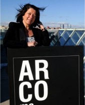 Lourdes Fern&aacute;ndez cuando a&uacute;n era directora de ARCO
