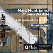Invitación de la acción El peso del Arte de Marc Montijano para Art Jaén 2018