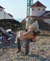 Fotograf&iacute;a de la acci&oacute;n llevada a cabo en la Costa del Sol de Proyecto 47 de Marc Montijano