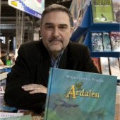 Miguelanxo Prado en la presentaci&oacute;n del c&oacute;mic Ardal&eacute;n. Foto: Danny Caminal