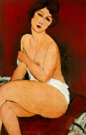 ‘Nu assis sur un divan’ (La Belle Romaine), valorada en m&aacute;s de 40 millones de d&oacute;lares, de Amedeo Modigliani
