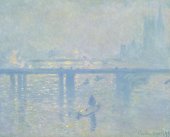 Claude Monet, El puente de Charing Cross, 1899, &oacute;leo sobre lienzo, 64,8 x 80,6 cm.