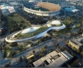 Proyecto del museo diseñado por Ma Yansong de MAD Arquitectos.