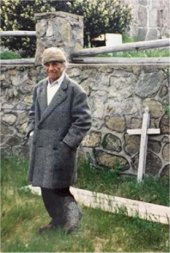 Nicanor Parra, fotografía de Cristóbal Ugarte, nieto del artista