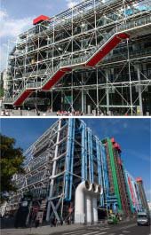 Centro Pompidou de Par&iacute;s, museo nacional de arte moderno