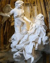 La ‘Transverberaci&oacute;n de Santa Teresa’, escultura Gian Lorenzo Bernini tambi&eacute;n conocida como “&eacute;xtasis” de Santa Teresa