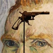 Revolver, 'Lefaucheux &agrave; broche', 7 mm, 1865-1893, que subast&oacute; la casa Drouot