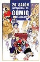 Cartel del 26 Sal&oacute;n Internacional del C&oacute;mic de Barcelona.