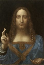 El “Salvator Mundi”, lienzo atribuido a Leonardo da Vinci, vendido a un pr&iacute;ncipe saud&iacute; por 450 millones de d&oacute;lares.