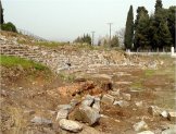 Teatro de Orchomenos, Boeotia, Grecia