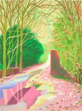 La llegada de la primavera de David Hockney en Woldgate, East Yorkshire (en 2011, veinti&uacute;n) 2 de enero de 2011.FOTO: CORTES&Iacute;A DE PHILLIPS