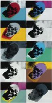 WARHOL, Andy, Calaveras, 1976, acr&iacute;lico sobre tela, 38’1 x 48’2cm