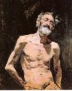'Viejo al sol', Mariano Fortuny, Museo del Prado