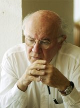 Federico Campbell (fotograf&iacute;a de Carlos M&eacute;ndez)