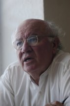 Federico Campbell (fotograf&iacute;a de Carlos M&eacute;ndez)