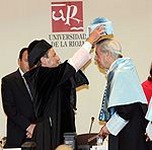 Vargas Llosa  Doctor Honoris Causa por la Universidad de la Rioja