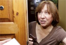 La escritora bielorrusa Svetlana Alexi&eacute;vich